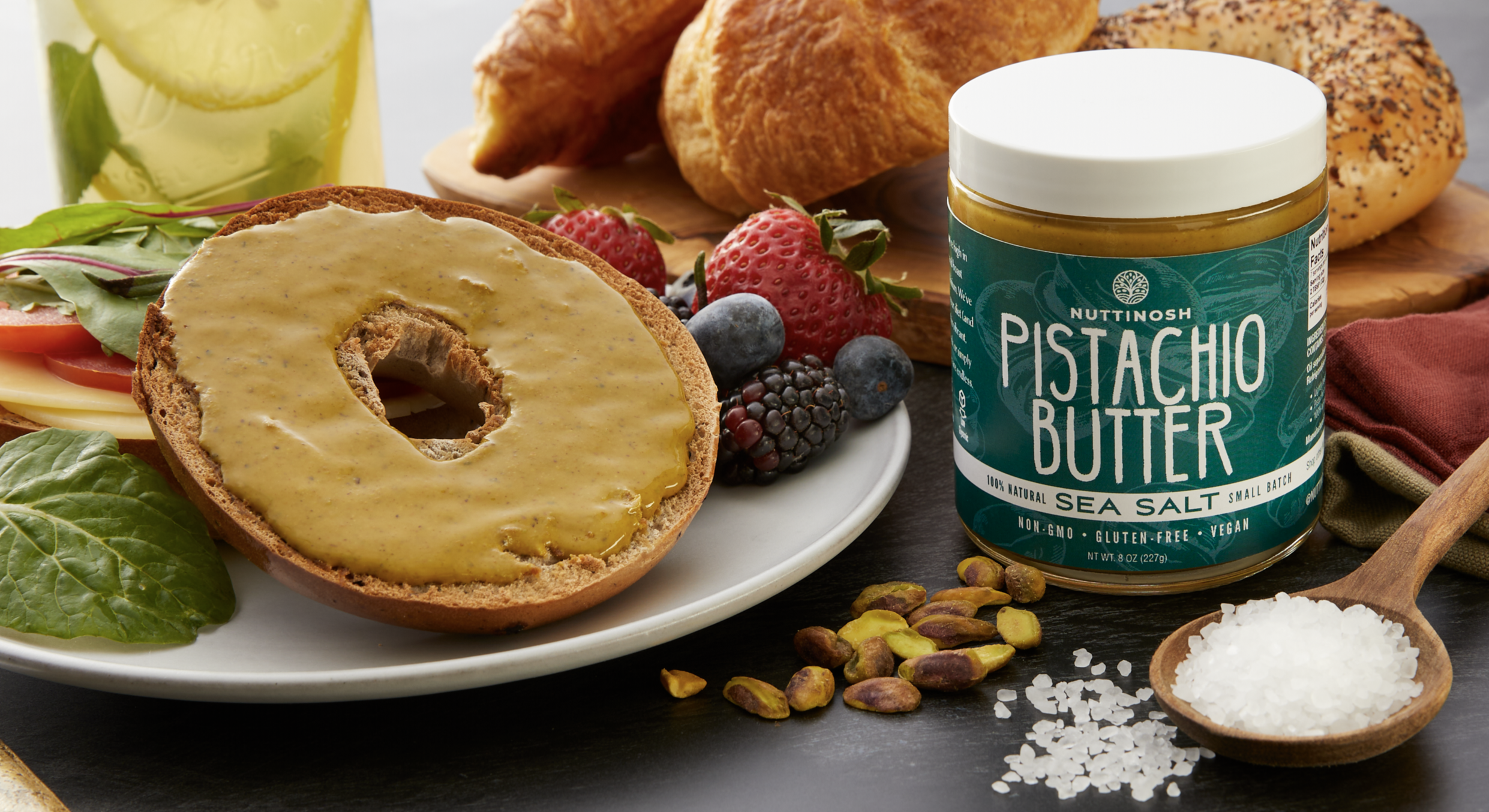 Plant-Based Pistachio Butter Sandwich