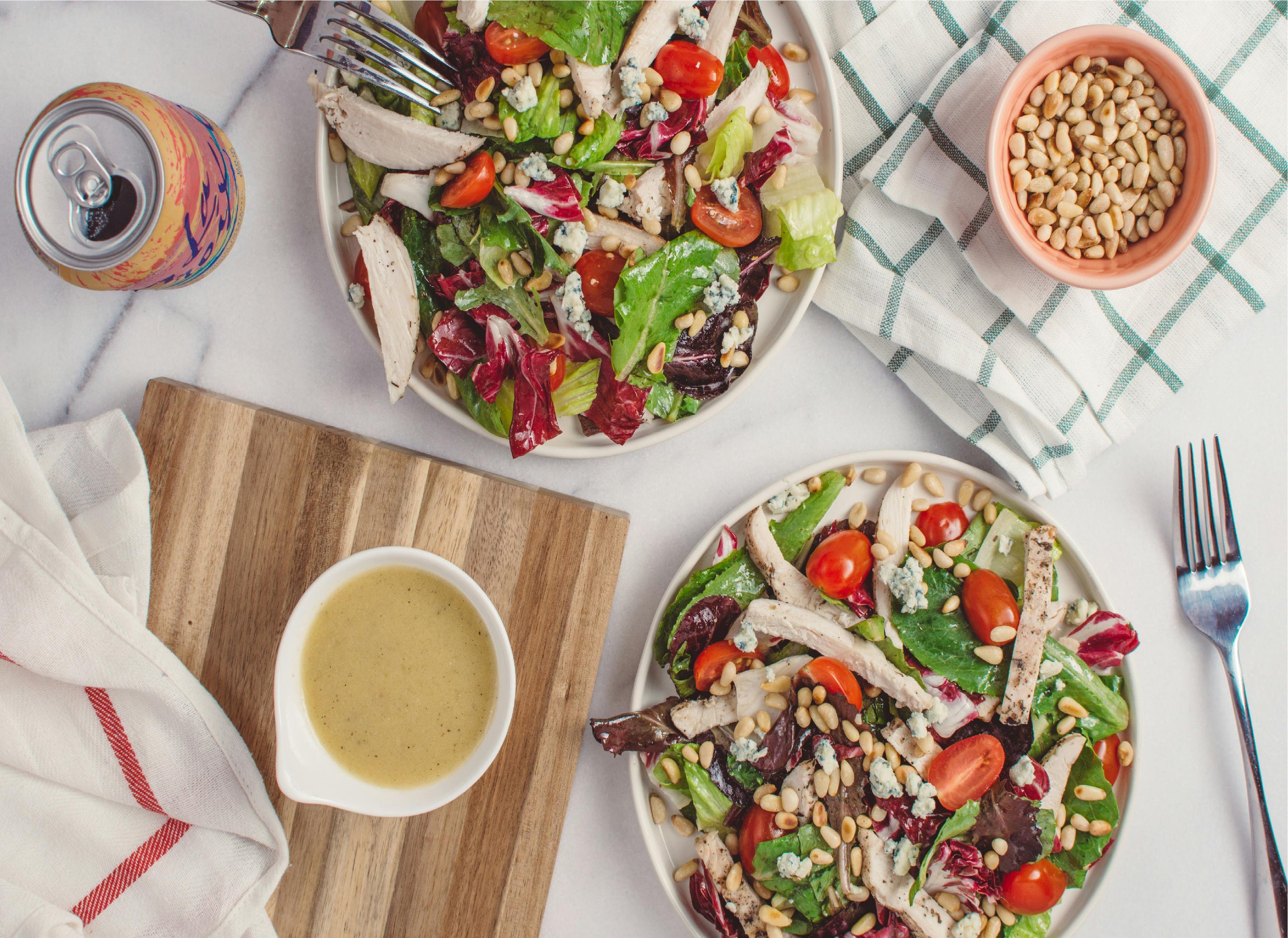 Easy Pistachio Butter Salad Dressing