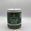 Nuttinosh sea salt pistachio butter 8 oz jar front label